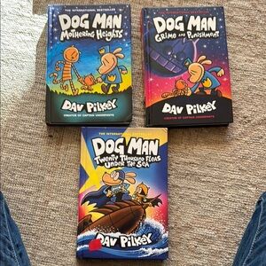 Dog Man Book Set by